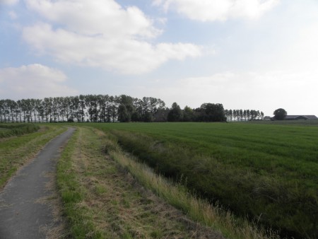 Fietspad richting Beswerd